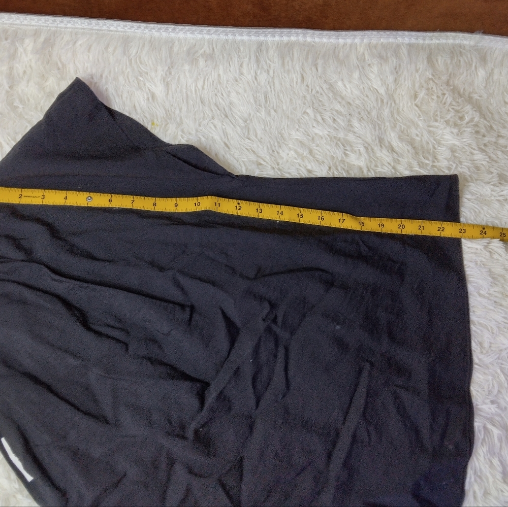 Vince Black Ruched One Shoulder Blouse Top Size L - Picture 7 of 7